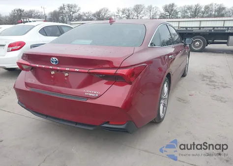 2021 Toyota Avalon Limited Hybrid из США, поврежденный, VIN 4T1DA1AB6MU004259